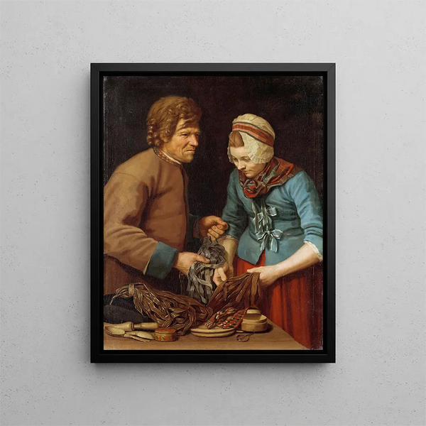 Les Pads - Pehr Hilleström — framed artwork on a wall