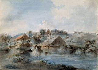 Pehr Nordquist - View from the Bernshammar Sawmill.webp