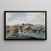 View from the Bernshammar Sawmill - Pehr Nordquist — framed artwork on a wall