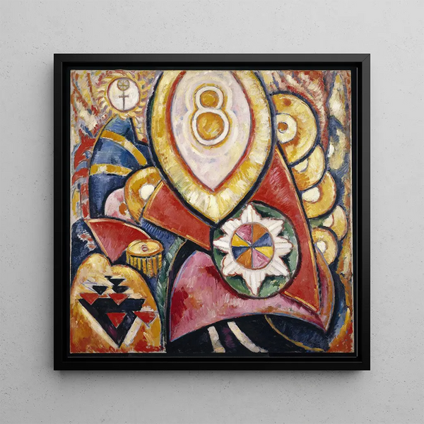 No. 48 - Marsden Hartley — framed artwork on a wall