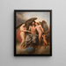 Les fiançailles de Cupidon et Psyché - Pelagio Palagi — framed artwork on a wall