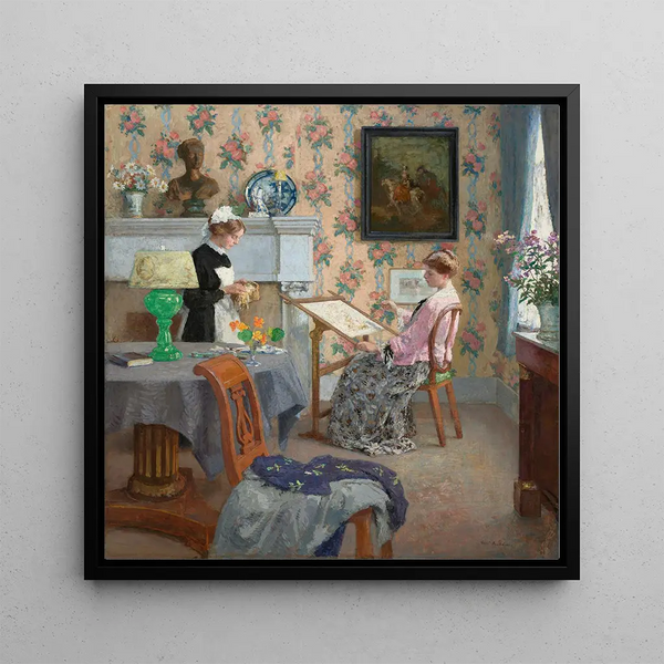 Penelope - Gari Melchers — framed artwork on a wall