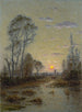 Two Cows in a Night Landscape - Per Ekström — artwork view