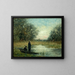 Forest Basin Painting - Per Ekström — framed artwork on a wall