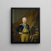Gustave IV Adolphe 1778-1837 King of Sweden - Per Krafft the Elder — framed artwork on a wall