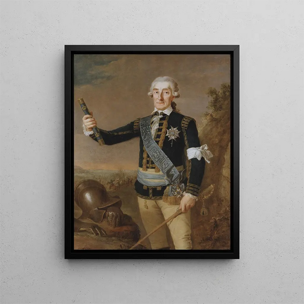 Johan August Meijerfeldt 1725 - 1800 - Per Krafft L'aîné — framed artwork on a wall