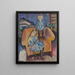 Two children - Per Krohg — framed artwork on a wall