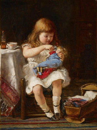 Percival de Luce - An Anxious Mother.webp