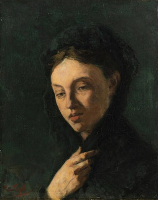 Pericles Pantazis - Portrait of a Spanish woman.webp