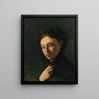 Pericles Pantazis - Portrait of a Spanish woman.webp
