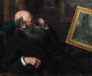 The connoisseur of art - Pericles Pantazis — artwork view