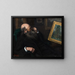 The connoisseur of art - Pericles Pantazis — framed artwork on a wall