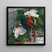 Parrots in a tropical greenhouse - Filippo Palizzi — wall display of the artwork