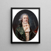 J. L. de Housse Surgeon - Peter Adolf Hall — framed artwork on a wall