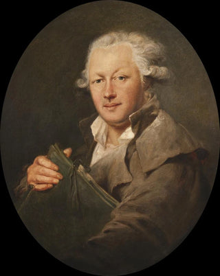 Peter Adolf Hall - Selfportrait.webp
