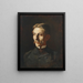 Portrait of Vice-Consul Vilhelm Greibe - Peter Alfred Schou — framed artwork on a wall
