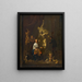 Un atelier de sculpteurs - Peter Angelis — framed artwork on a wall