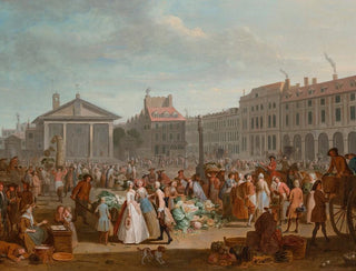 Covent Garden Vegetable Market - Peter Angelis — artwork view
