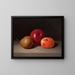 Nature morte avec des fruits - Peter Baumgras — framed artwork on a wall