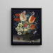 Nature morte aux tulipes - Peter Binoit — framed artwork on a wall