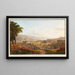 Environs of Münchenstein - Peter Birmann — framed artwork on a wall