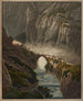The Devil's Bridge at St. Gotthard - Peter Birmann — artwork view
