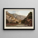 Moulin de Liesberg - Peter Birmann — framed artwork on a wall