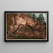 Pierre Pertuis - Peter Birmann — framed artwork on a wall