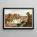 Pont Dornach - Peter Birmann — framed artwork on a wall