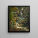 Cascade de Schelmenloch - Peter Birmann — framed artwork on a wall