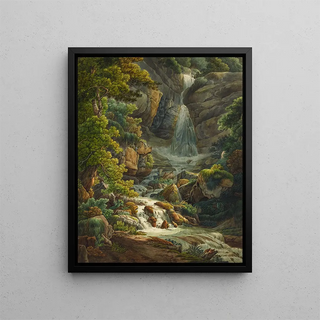 Peter Birmann - Schelmenloch Wasserfall.webp