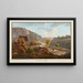 Sawmill near Lauffen - Peter Birmann — framed artwork on a wall