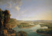 View from the Isteiner Klotz on the Rhine towards Basel - Peter Birmann — artwork view