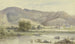 Landscape painting with high mountains - Peter Burnitz — artwork view