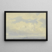 Études de Nuages - Peter Burnitz — framed artwork on a wall