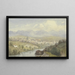 Faubourgs de Ségovie - Peter Burnitz — framed artwork on a wall