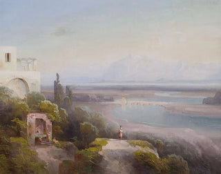 Italian landscape - Peter Conrad Schreiber — artwork view