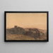 Château de Bolton - Peter DeWint — framed artwork on a wall