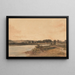 Cookham near Maidenhead - Peter DeWint — framed artwork on a wall
