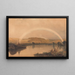 on the Thames - Peter DeWint — framed artwork on a wall