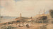 Naval construction painting on the Yorkshire coast - Peter DeWint — artwork view