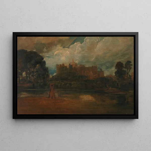 Château de Windsor - Peter DeWint — framed artwork on a wall