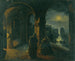 Cloître au clair de lune - Peter Fendi — artwork view