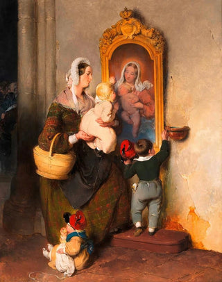 Peter Fendi - Kindliche Andacht.webp