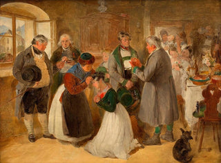 Blessing of the Mother - Peter Fendi — artwork view