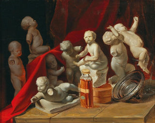 Nature morte avec des putti - Peter Fendi — artwork view
