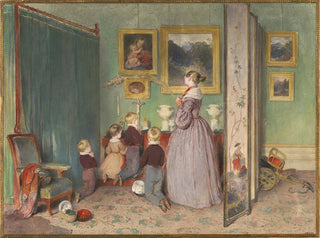 La prière du soir - Peter Fendi — artwork view