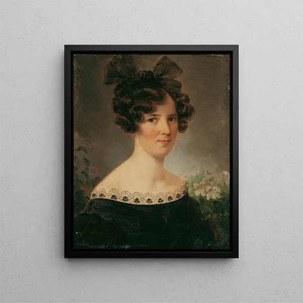 Thérèse Rockert - Peter Fendi — framed artwork on a wall