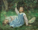 Summer Afternoon Apple Picking - Peter Hansen — artwork view