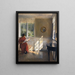 A Sunny Interior - Peter Ilsted — framed artwork on a wall